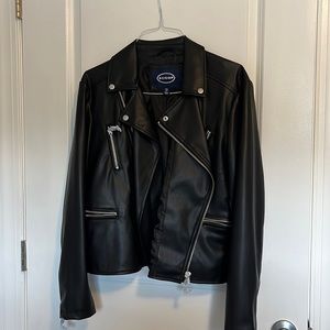 Women’s Faux Leather Moro Jacket